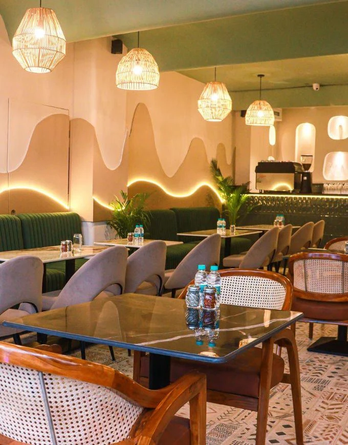 Café Interior after completion